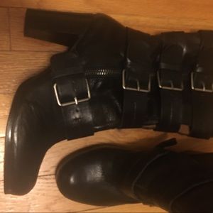 Mid-Calf Genuine leather boot